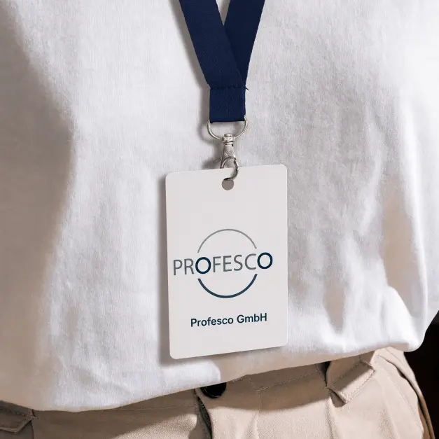 Profesco Lanyard Branding